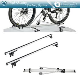 Bk83329201pp Brakemotorparts Roof Rack For Silver 50 Inch Universal Package 2x Cross Bar 1x Bicycle Cargo