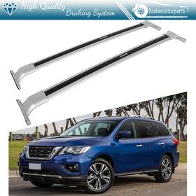 Br1176870ke Brakemotorparts For 2013-2018 Nissan Pathfinder Aluminum Roof Rack Cross Bar Top Luggage Cargo