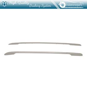 Br1663280ke Brakemotorparts For Nissan Rogue 14-19 Roof Rack Top Side Rails Aluminum Silver