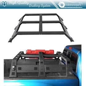 Br1695540ke Brakemotorparts For Toyota Tacoma 05 -2021 Steel Ladder Rack Truck Bed Top Luggage Baggage Cargo