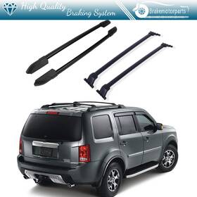 Br8381240ke Brakemotorparts For 2009-2015 Honda Pilot Cross Bar Roof Side Rail Rack Luggage Carrier