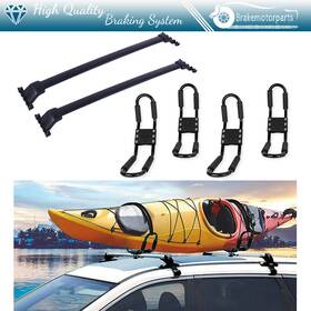 Br8381340ke Brakemotorparts 4 X Canoe Kayak Rack J Bar 2 Cross Travel Kit For 2009-2015 Honda Pilot