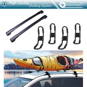 Br8381370ke Brakemotorparts Black 2 X Cross Bar 4 Kayak Canoe Rack J For 2014-2019 Subaru Forester