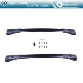 Bra104596oke Brakemotorparts 2x Aluminum Fits For 2013-2018 Toyota Rav4 Black Roof Rack Cross Bar Car