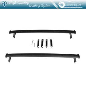 Bra106586oke Brakemotorparts Cross Bar For 2018-2021 Chevrolet Traverse High Country Aluminum Roof Rack Set