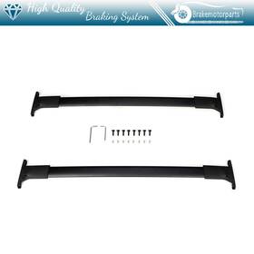 Bra106595oke Brakemotorparts Roof Rack Set Cross Bar For 2013-2019 Ford Escape Luggage Cargo Carrier Aluminum