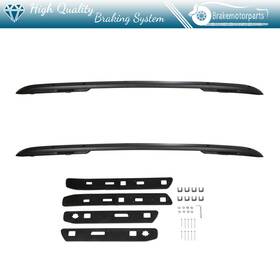 Bra106605oke Brakemotorparts High Quality Roof Rack Rail For Jeep Renegade 2015-2022 Black Aluminum Baggage