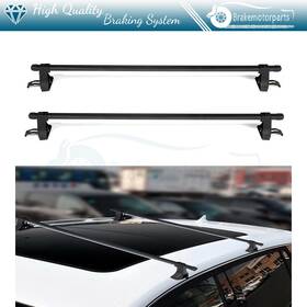 Bra106619oke Brakemotorparts 54 Inch Universal Top Roof Rack Cross Bars Luggage For 4 Door Car Suv Truck Jeep Usa