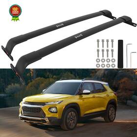 Bra111385oke Brakemotorparts Roof Rack Cross Bars Fits Chevrolet Chevy Trailblazer 2021-2023 Carrier Luggage