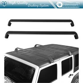 Bra111396oke Brakemotorparts Aluminum Roof Rack Cross Bar For 2010-2023 Jeep Gladiator Luggage Cargo Carrier