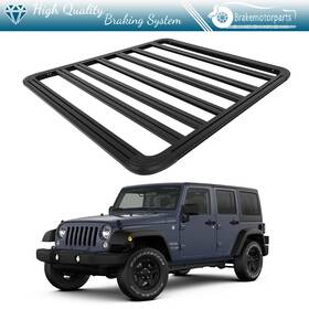 Bra111400oke Brakemotorparts For 2007-2017 Jeep Wrangler Jk Roof Rail Rack Side Bar