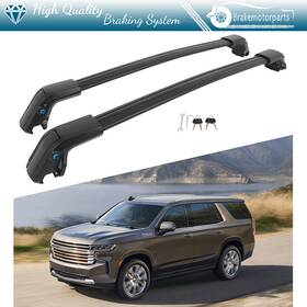 Bra116281oke Brakemotorparts 2x Roof Rail Racks Luggage Cross Bar For Chevrolet Tahoe Suburban 2021-2022 Bra116281oke Brakemotorparts 2x Roof Rail Racks Luggage Cross Bar For Chevrolet Tahoe Suburban 2021-2022