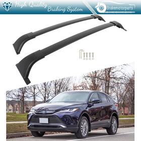 Bra116283oke Brakemotorparts Roof Rack Cross Bars For 21-22 Toyota Venza Rails Cargo Bar Carrier Black