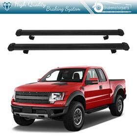 Bra116285oke Brakemotorparts For 2015-2023 Ford F-150 F150 Truck Bed Rack Cross Bar Luggage Cargo Carrier