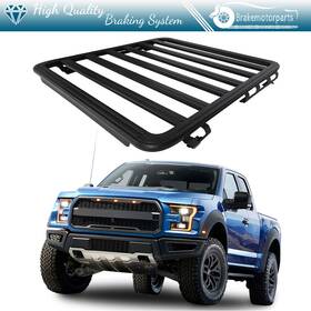 Bra116286oke Brakemotorparts Roof Rack Basket Black Fits 2015-2023 Ford F-150 F150 Crew Modular Window Frames