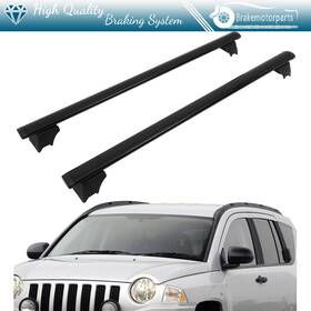 Bra117653oke Brakemotorparts For 08-2010 Jeep Compass Aluminum Roof Rack Cross Bar Top Luggage Baggage Cargo