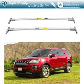 Bra118280oke Brakemotorparts For 2016-2019 Ford Explorer Roof Rail Rack Side Bar