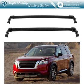 Bra118290oke Brakemotorparts For Nissan Pathfinder 2022 Roof Rails Rack Cross Bars Luggage Carrier Accessoris