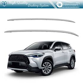 Bra131099oke Brakemotorparts Roof Rack Side Rail Aluminum Fits 2022-2023 Toyota Corolla Cross Luggage Carrier