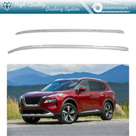 Bra131165oke Brakemotorparts Roof Rack Set Side Rail For 2022-2023 Nissan X-trail Silver Decoration