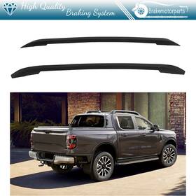 Bra131167oke Brakemotorparts Roof Rack Side Rail With Sticky Set Fit For 2023 Ford Ranger Black Decoration