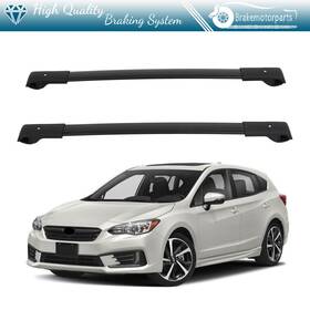 Bra131170oke Brakemotorparts Roof Rack Set Cross Bar For 2018-2021 Crosstrek 2017-2020 Impreza Aluminum