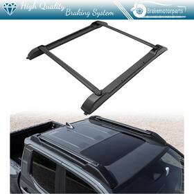Bra135240oke Brakemotorparts Aluminum Roof Rack For 2024-new Toyota Tacoma 2x Cross Bar And Side Rail