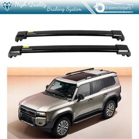 Bra135774oke Brakemotorparts Roof Rack 2x Cross Bar For Toyota Land Cruiser Prado J250 2024 Aluminum