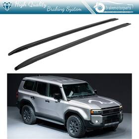 Bra135775oke Brakemotorparts Aluminum Roof Rack 2x Rail Fits Toyota Land Cruiser Prado J250 2024