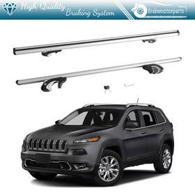 Bra135778oke Brakemotorparts 56 Inch Roof Cross Bars Universal Crossbars Rack Adjustable Aluminum