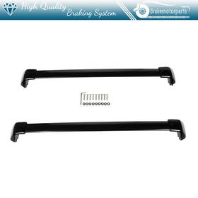 Bra160821oke Brakemotorparts 2x For 2012-2016 Honda Crv Cr-v Top Cross Bar Rail Set Aluminum Us Stock