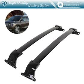Bra161699oke Brakemotorparts Black Roof Rack Set Cross Bar Luggage Cargo Carrier For 2016-2020 Buick Envision