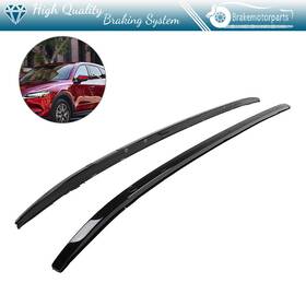 Bra161708oke Brakemotorparts Roof Side Rail Black For 2017-2019 Mazda Cx-5 Cx5 Rack Set Luggage Carrier