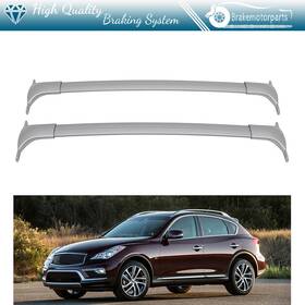 Bra170700oke Brakemotorparts Silver Roof Rack Set Cross Bar For 2010-2018 Infiniti Qx50 Luggage Cargo Carrier