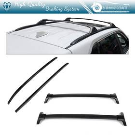 Bra833245oke Brakemotorparts Aluminum Roof Rack Set 2 X Cross Bars Side Rails For 2019-2020 Toyota Rav4