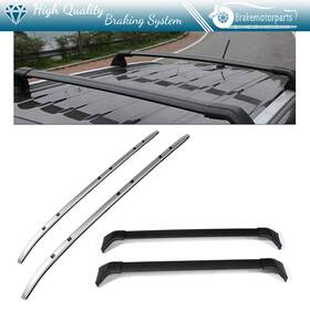 Bra833255oke Brakemotorparts Silver Aluminum Top Rack Cross Bars Side Cx-5 Cx5 For 2017-19 Mazda