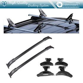Bra833274oke Brakemotorparts Black Roof Rack Cross Bar Kayak For 2015-2020 Cadillac / Chevrolet Gmc