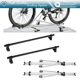 Bra833293oke Brakemotorparts Roof Rack Bar Bicycle Package Carrierfor Universal 48 Inch Ford/chevy/honda/jeep