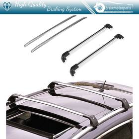 Bra838123oke Brakemotorparts Aluminum Roof Rack Set Cross Bar Rail For 2013-2019 Mitsubishi Outlander