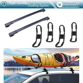 Bra838133oke Brakemotorparts 2 X Kayak Rack Roof Rackfor 2014-2019 Subaru Forester /crosstrek /impreza