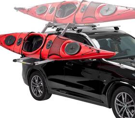 Branded 643556188114 Tooenjoy Heavy-duty Kayak Lift Assist Roof Rack 100 Lbs Capacity Canoe