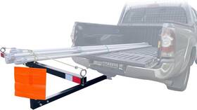 70229 Branded 350lb Load Extender Truck Hitch Support Haul Ladder Lumber Rack Roof Tailgate