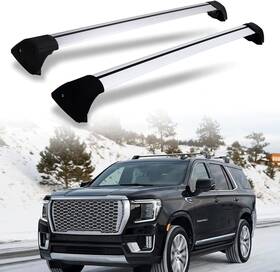 Th002100zy00hg00 Broaddict 220 Lbs Roof Rack Cross Bars For Tahoe Suburban Gmc Yukon Escalade 2021-2024