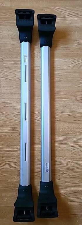 96417408 Buick 95417417/8 Encore Roof Rack Rails Cross Bars Oem Very Nice With Key