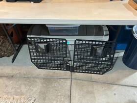102001 Builtright Industries Rear Drivers And Passenger Molle Bedside Rack 2015 F150/raptor