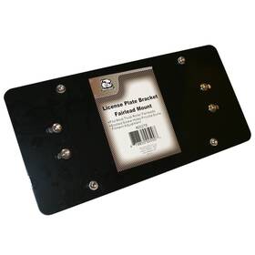 20278 Bulldog Winch License Plate Bracket Fairlead Mount Black Truck And For Jeep