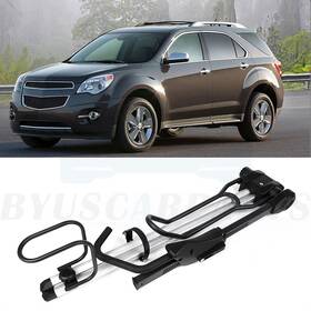 10129369 Byuscarparts 1 X Roof Top Bicycle Universal Car Carrier Rack For Bikes Cargo With Lock Silver