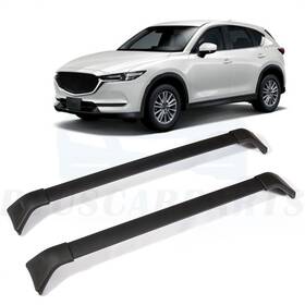 Byuscarparts 10129383 Top Roof Rack Cross Bars For 2018 Mazda Cx-5 2.0l 2.5l Cargo Aluminum