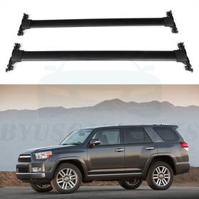 10129388 Byuscarparts Roof Rack Rail Cross Bar For 10-19 Toyota 4runner 4.0l Luggage Carrier Aluminum