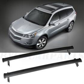 Byuscarparts 10129426 Roof Rack Cross Bar For 2018-2021 Chevrolet Traverse Carrier Top Aluminum